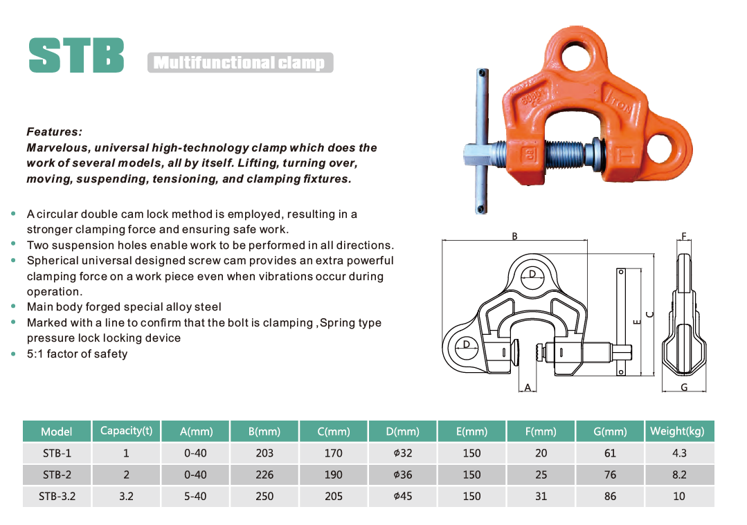 STB Multifunctional Clamp